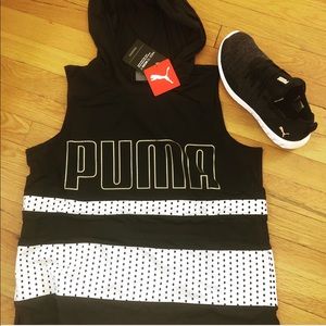 💕NWT💕 SUPER CUTE💕Puma Sleeveless Hoodie
